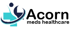 Acorn Meds Healthcare logo, link to homepage